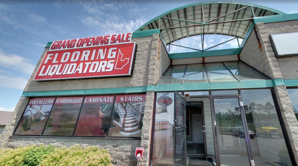 Flooring Liquidators flooring store in Barrie, Ontario