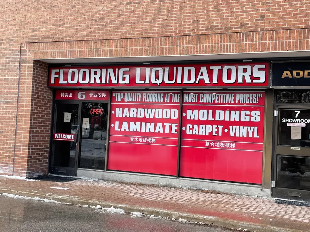 Flooring Liquidators Markham flooring store in Markham, Ontario